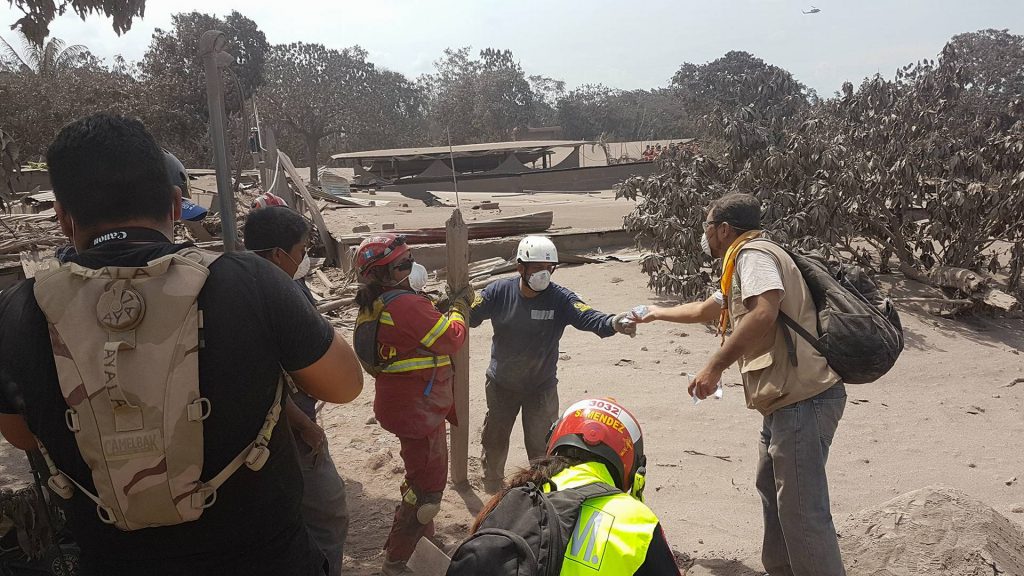 ADRA AIDE LES FAMILLES TOUCHÉES PAR LES RÉCENTES ÉRUPTIONS VOLCANIQUES AU GUATEMALA