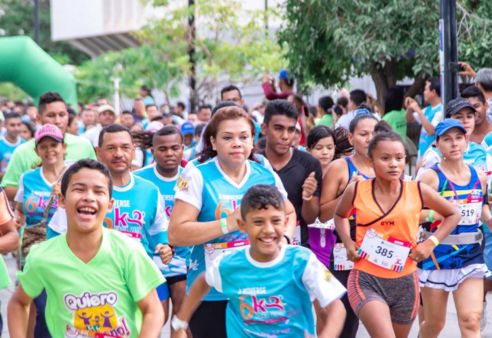 Succès pour la course « Bougeons pour vivre » en Colombie